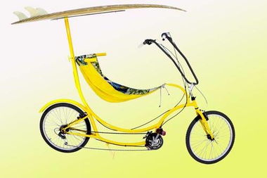 吊床自行車 顛覆傳統(tǒng)騎行體驗的創(chuàng)意產品